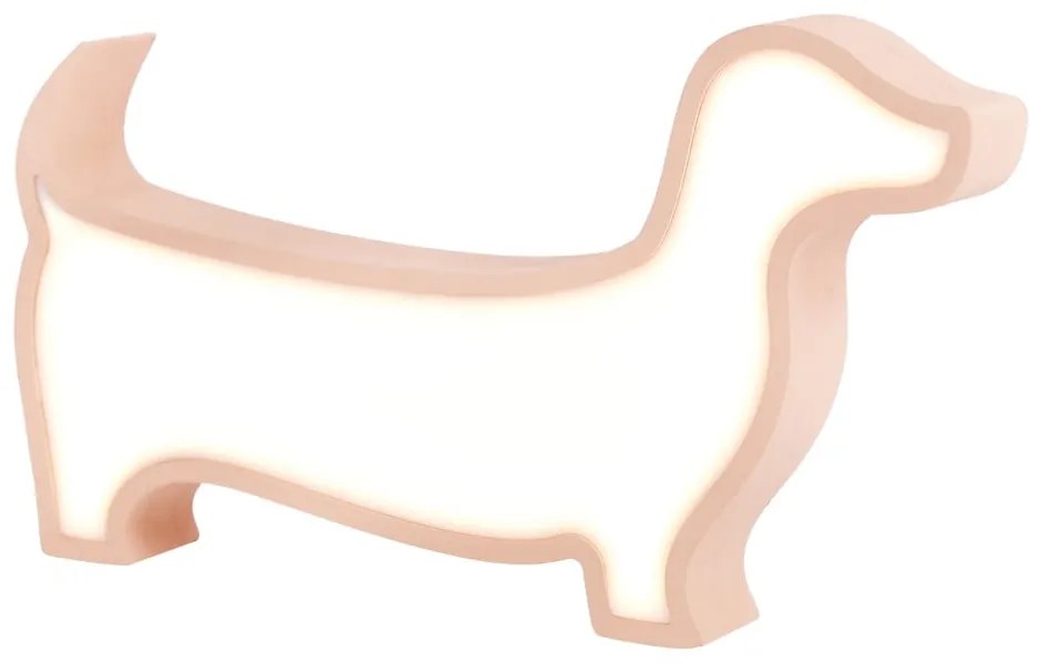 Veioză pentru copii roz Dog – Candellux Lighting