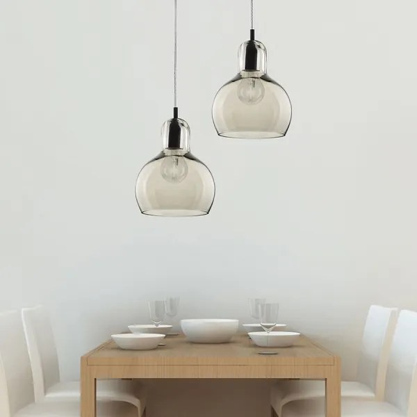 Lustra pe cablu MANGO 1xE27/60W/230V gri