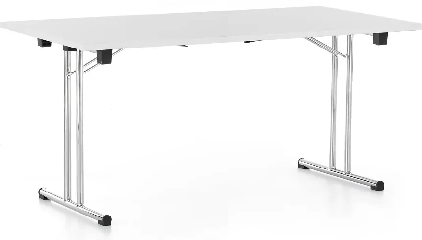 Masa plianta 160 x 80 cm, gri deschis