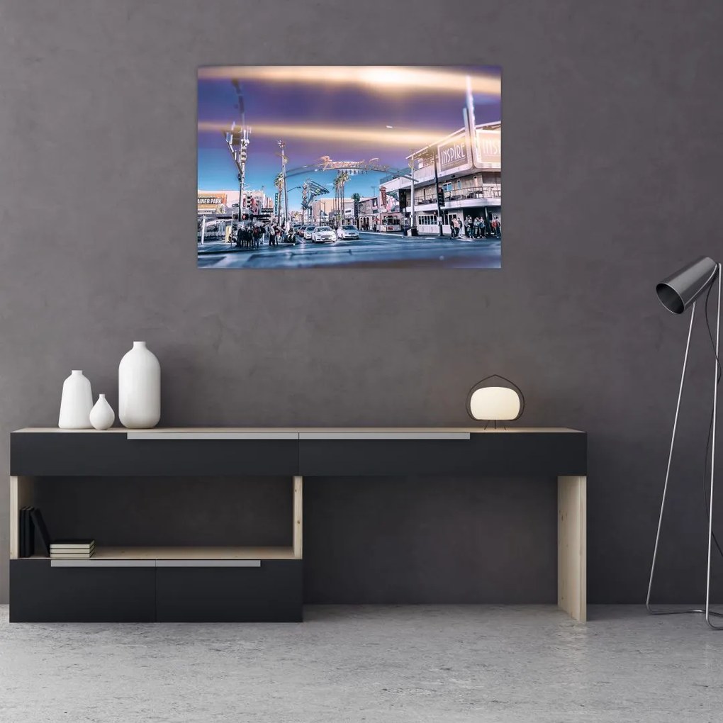 Tablou cu strada în Las Vegas (90x60 cm)