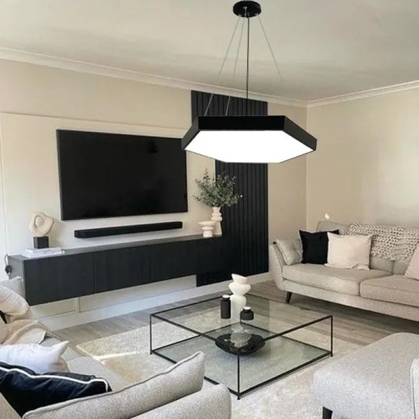 Lustră LED pe cablu LED/40W/230V 4000K d. 60 cm