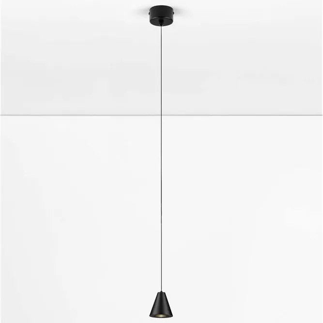 Pendul LED design minimalist IRMOS negru
