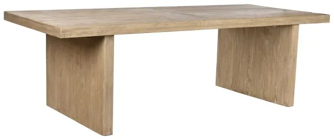 Masa dining, din lemn masiv lucrat manual, Calista