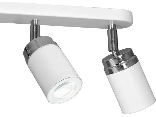 Spot RENO 3xGU10/60W/230V alb/crom