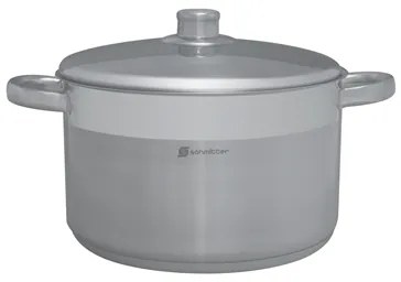 Oala inox cu capac,11 Lt