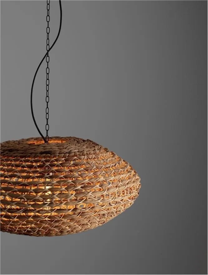 Lustra boho style design natural Bola