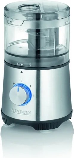Severin KM 3865 - Tocător de alimente 400 W/230 V inox/negru