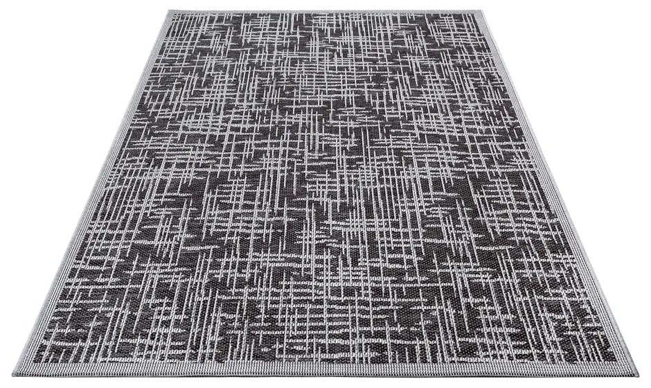 Covor de exterior gri închis 155x235 cm Clyde Telu – Hanse Home