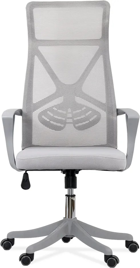 Scaun de birou din mesh reglabil pe inaltime OFF 431 gri