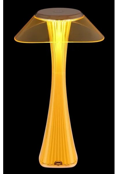 Lampă LED reîncărcabilă dimabilă de masă Globo 21025A AMBRA LED/2,5W/3,7V 2700K/4500K/6500K auriu