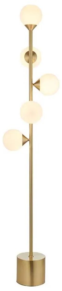 Endon 106756 - Lampadar OTIS 5xG9/3W/230V auriu