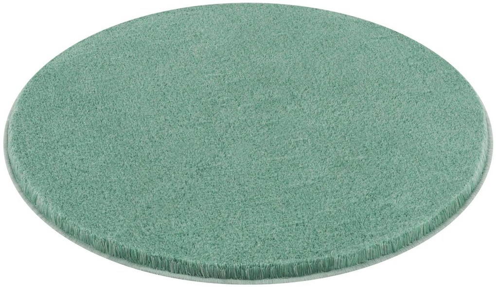 Kleine Wolke Relax covor de baie 100x100 cm rotund verde 5405685521