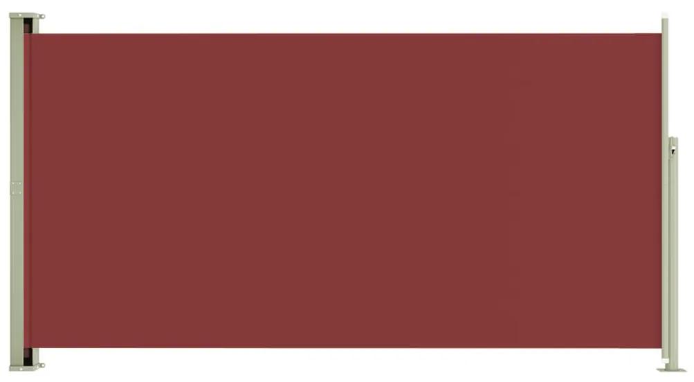 Copertina laterala retractabila de terasa, rosu, 160x300 cm Rosu, 160 x 300 cm