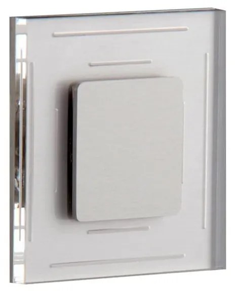 LDST SP-01-SS-BC8 - Iluminat scară SPACE 8xLED/1,2W/230V