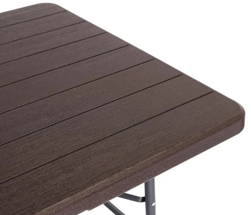 Set catering masă + 2 bănci 180cm Wooden Brown