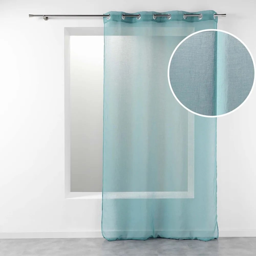 Perdea turcoaz 140x280 cm Telma – douceur d'intérieur