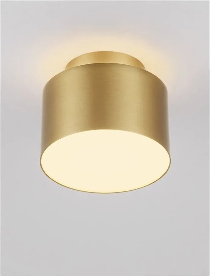 Spot LED aplicat diametru 11cm OZEN auriu, NVL-9695170