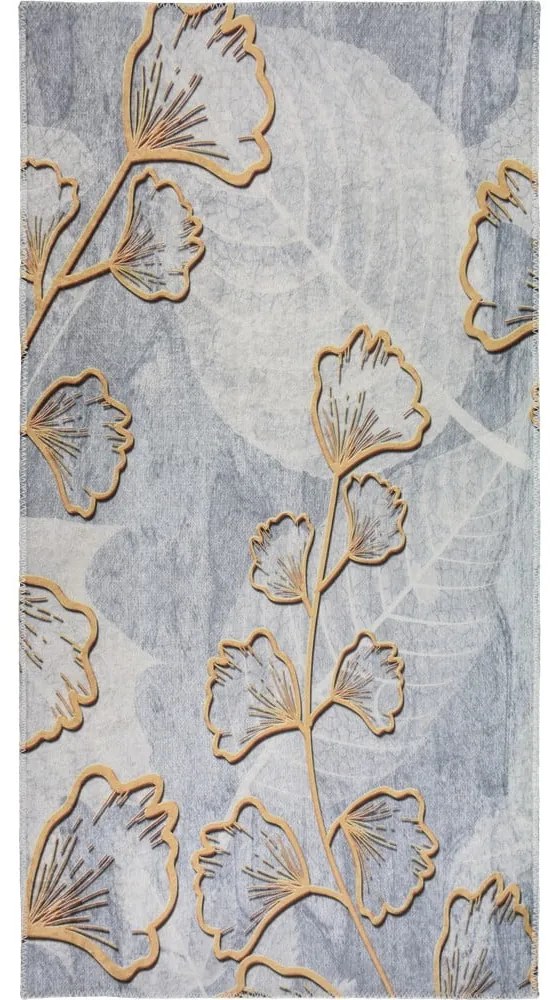 Covor gri/auriu lavabil 120x180 cm Dainty – Vitaus