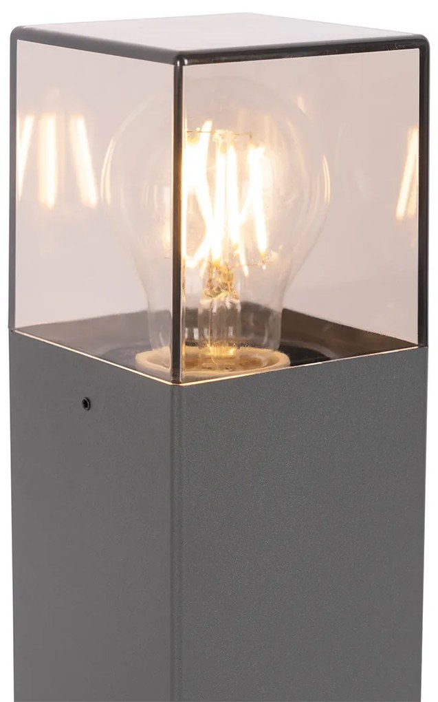 Lampă de podea modernă pentru exterior 30 cm gri închis IP44 - Denmark