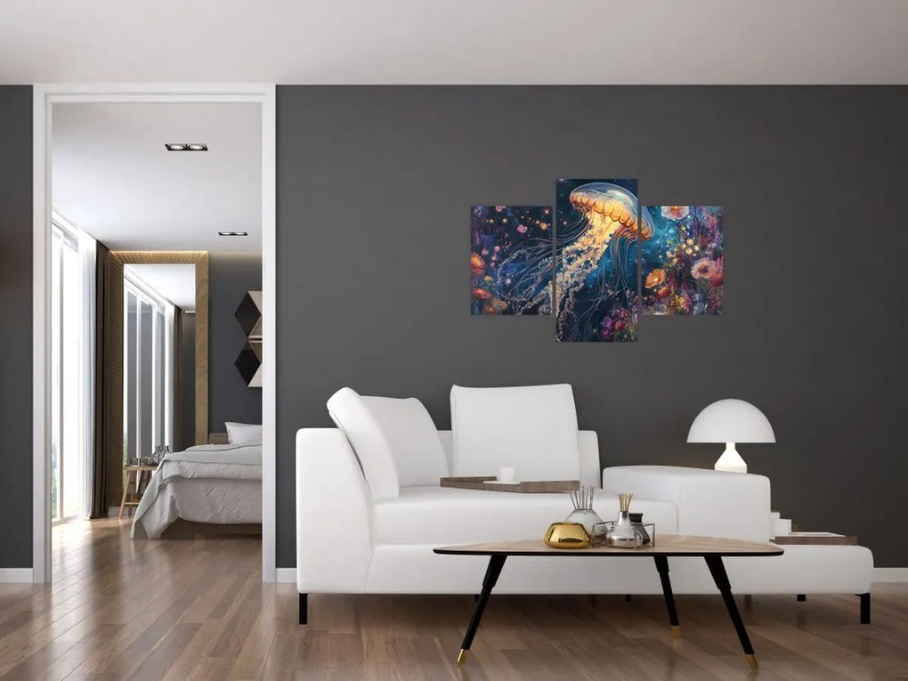Tablou - Meduză magică (90x60 cm)