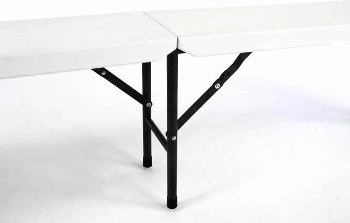 Bancă pliabilă, 183 cm, 2 buc