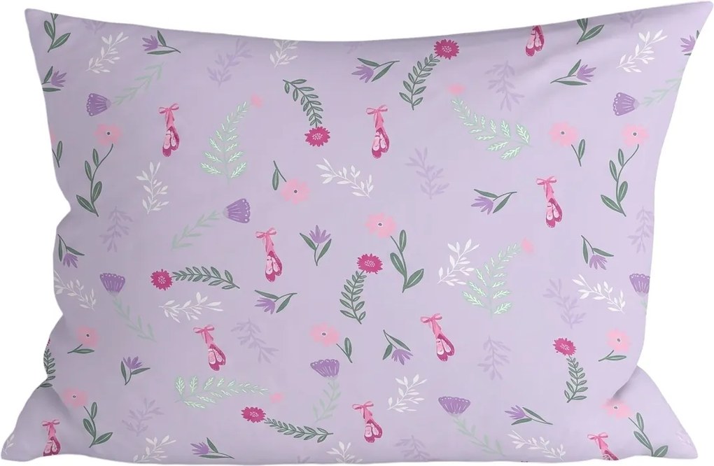 Husa de perna din microfibra LILAVIE 70x90 cm, violet deschis
