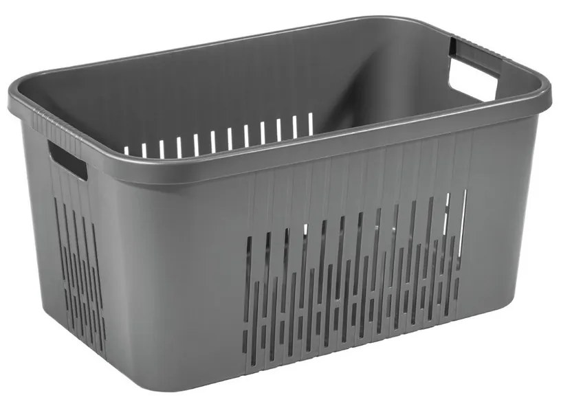 Tontarelli Coș pentru rufe BELLA 48 l, gri