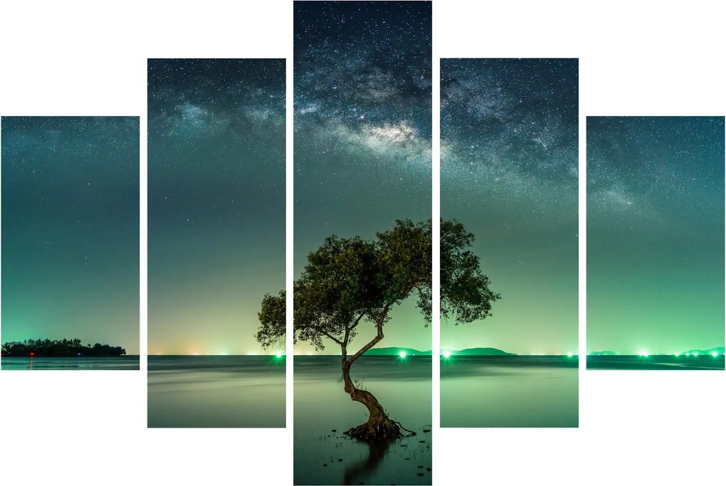 Tablou cu cerul nocturn (150x105 cm)