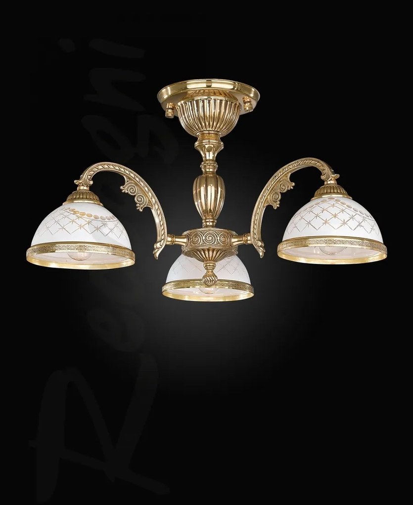 Lustra aplicata clasica cu 3 brate design italian 7102