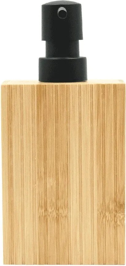 Dozator de săpun lichid în culoare naturală din bambus Hanoi – douceur d'intérieur