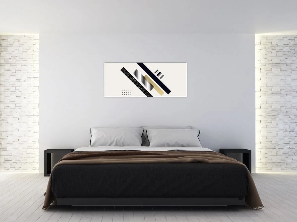 Tablou - Forme geometrice N⁰5 (120x50 cm)