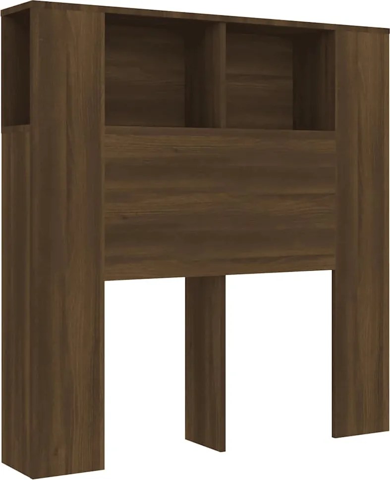 vidaXL Dulap tăblie, stejar maro, 100x18,5x102,5 cm