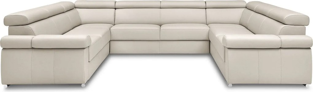 Colțar lemn masiv ZOOM cu spațiu de depozitare, 333 × 91 × 261 cm - Stânga