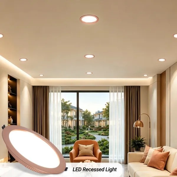 Immax NEO 07331L - LED reglabil, corp încastrat DOWN, 36W/230V, Wi‑Fi Tuya, Ø 23 cm, roz