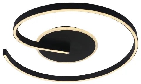 Brilagi - Plafonieră LED reglabilă SPIRAL LED/56W/230V 3000/4000/6000K + telecomandă