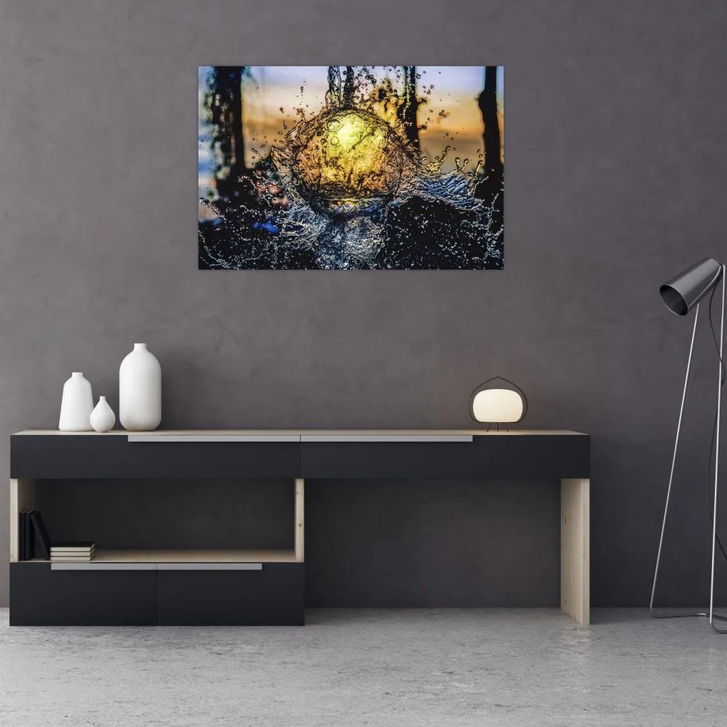 Tablou cu apa (90x60 cm)