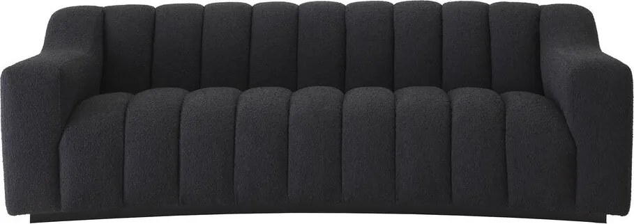 Canapea design LUX Kelly S boucle negru 115144 HZ