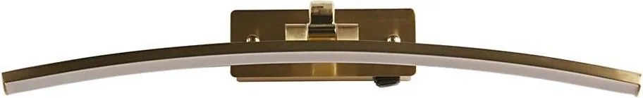 Searchlight 79822-50SB - Aplica LED pentru tablouri SANTORINI LED/11,03W/230V alamă