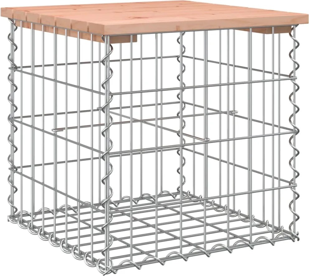 vidaXL Bancă de grădină, 43x44x42 cm, lemn masiv Douglas