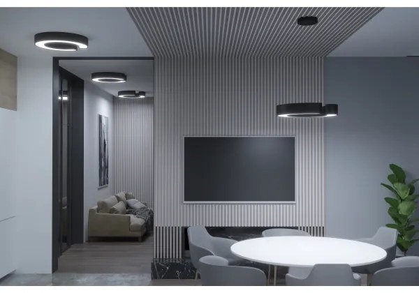 Plafonieră LED SMART C-SHAPED LED/52W/230V 60 cm Immax NEO 7133 + telecomandă ZigBee