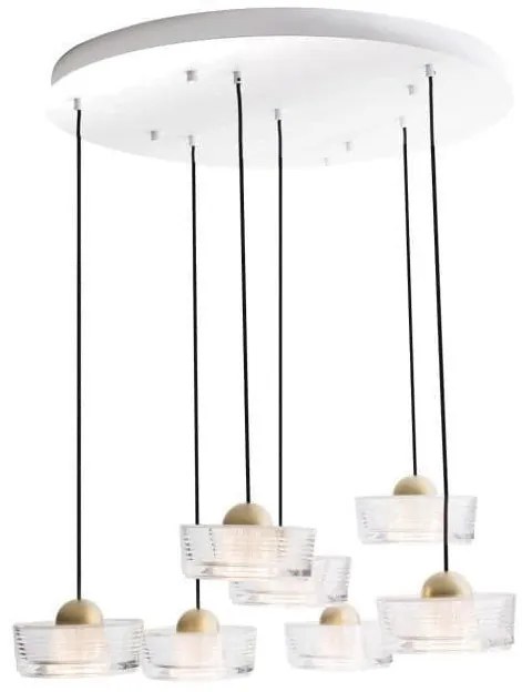 Lustra LED suspendata design decorativ Lipari 7L