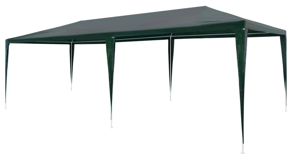 vidaXL Cort de petrecere, verde, 3 x 6 m, PE