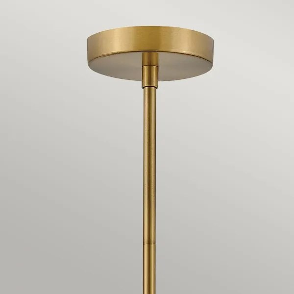 Hinkley HK-CEDRIC-P-M-BK - Lustru cu tijă CEDRIC, 2xE27/60W/230V, Ø33 cm, auriu/negru