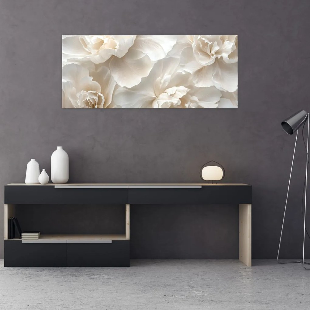 Tablou - Bujori Delicați (120x50 cm)