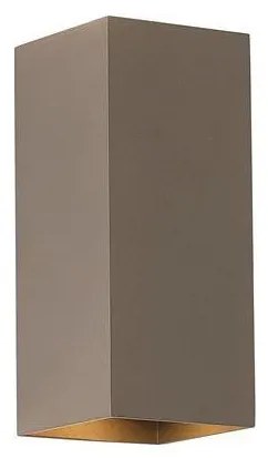 Searchlight 24126LT - Aplică de perete DON 2xGU10/10W/230V maro