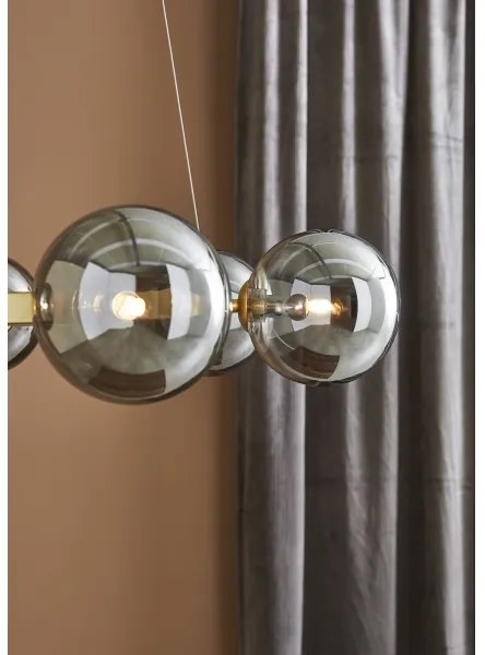 Lustră pe cablu CIRCLE 6xG9/20W/230V aurie Markslöjd 108050