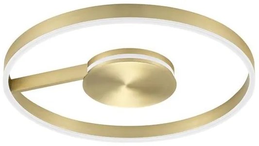Lustra circulara aluminiu bronz LED CCT SIENA 60cm