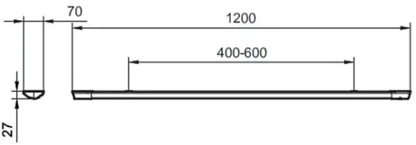Corp de iluminat LED pentru mobilier de bucătărie PROJECTLINE LED/30W/230V Philips