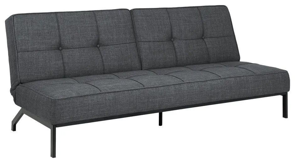 Canapea gri închis extensibilă 198 cm Perugia – Actona