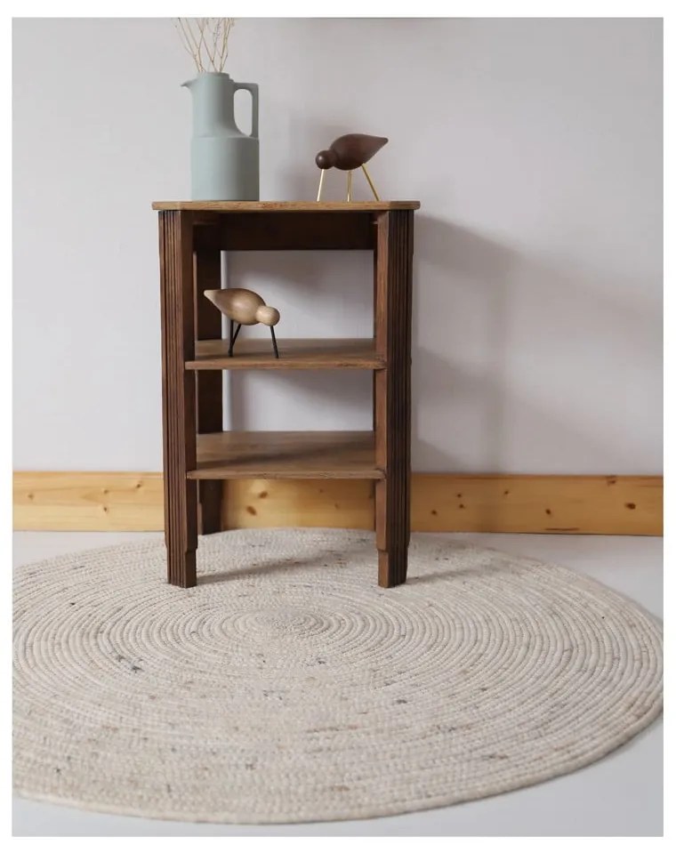 Covor pentru copii crem ø 110 cm Neethu Avoine – Nattiot